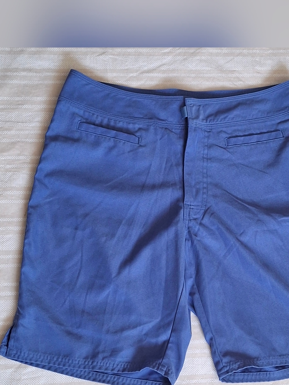 Patagonia Kokawe Hiking Shorts Womens 8 Blue Trail Gorpcore Outdoor Board 57255